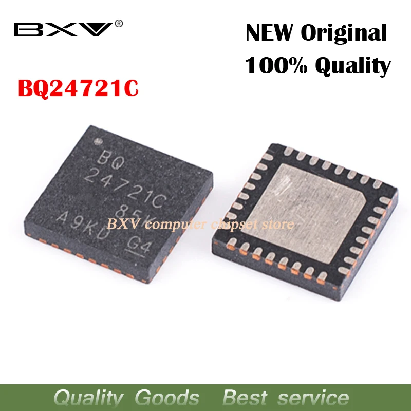 

10pcs BQ24721C 24721C QFN new original laptop chip free shipping
