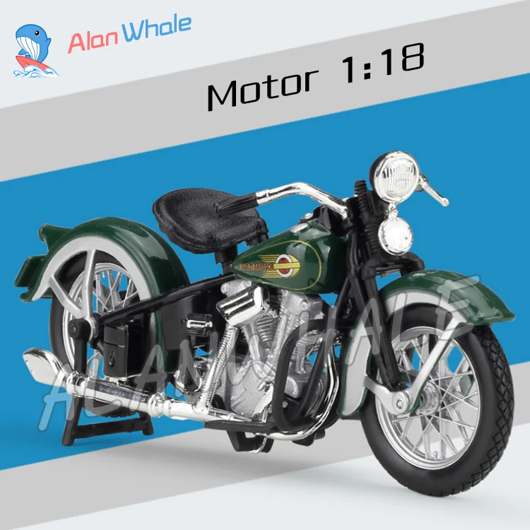 

1:18 Scale Alloy 1936 EL Knucklehead Special Metal Diecast Model Motorcycle Motorbike Racing Cars Toys Boys Vehicle Collection