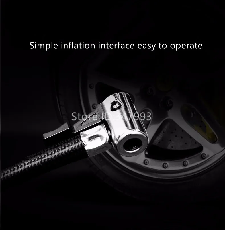 Портативный воздушный компрессор насос 12V DC 150 PSI Авто Цифровой Шинный Насос|tire