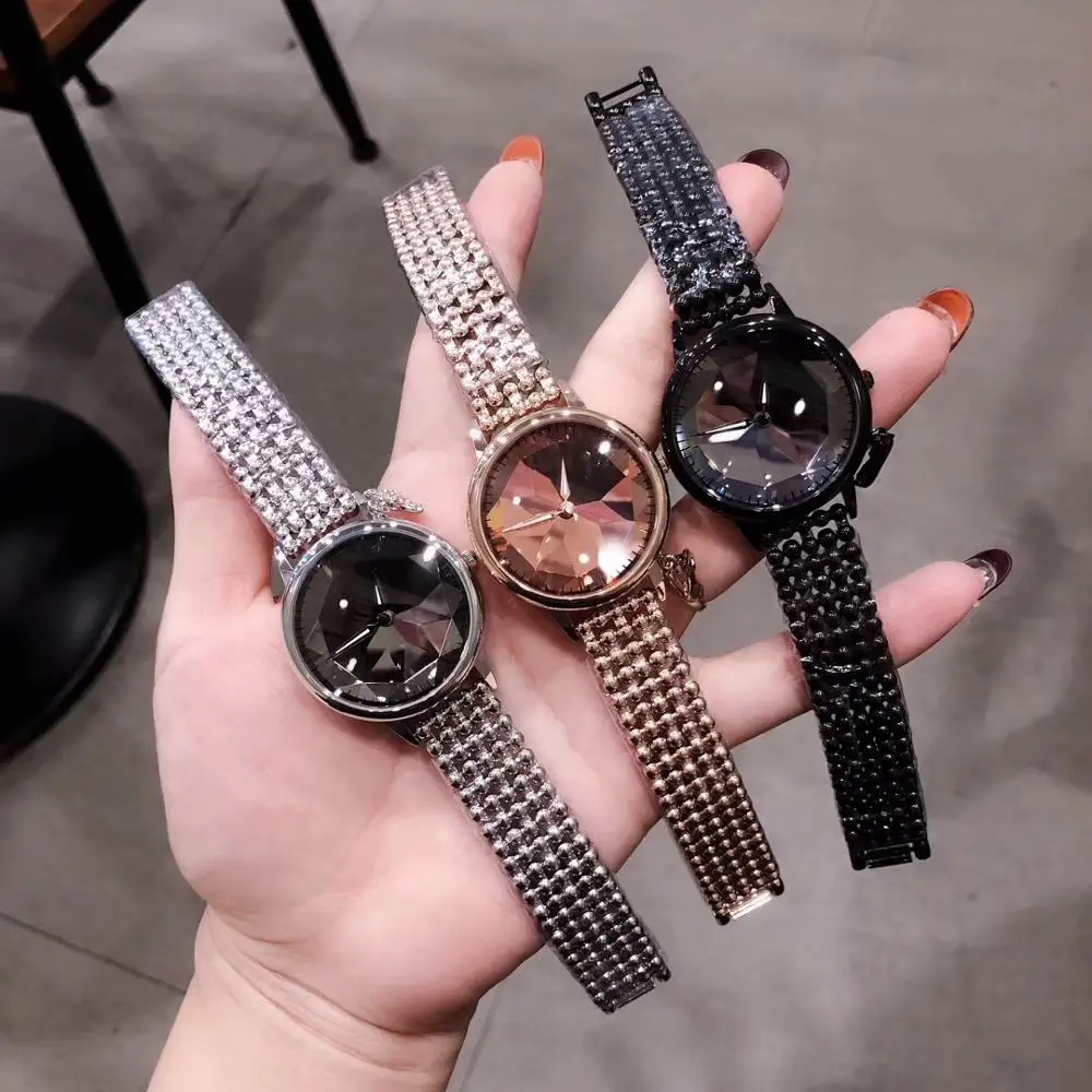 

Original Fashion Trend Ladies Luxury Watch Personality Creative Watch Geometry Cutting Face Watch Female Watch Free Shipping