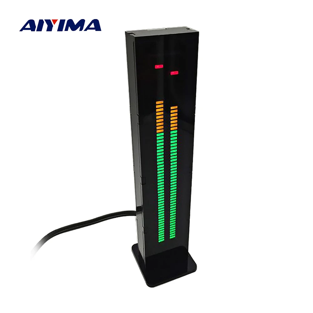 AIYIMA AS60 светодиодный индикатор музыкального спектра Двухканальный 60
