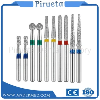 

Free shipping 100pcs/20boxes High Speed Dental Burs Steel Diamond Burs Lab Tooth Drill Polisher Teeth Whitening Accessory