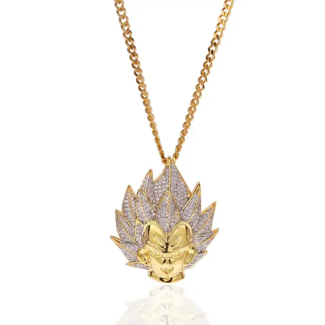 Iced out goku pendant Clearance