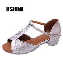 Лидер продаж; Серебряная танцевальная обувь для латинских танцев; обувь для девочек и женщин; Zapatos Salsa Mujer Zapatos De Baile Latino Mujer; коллекция 305 года;