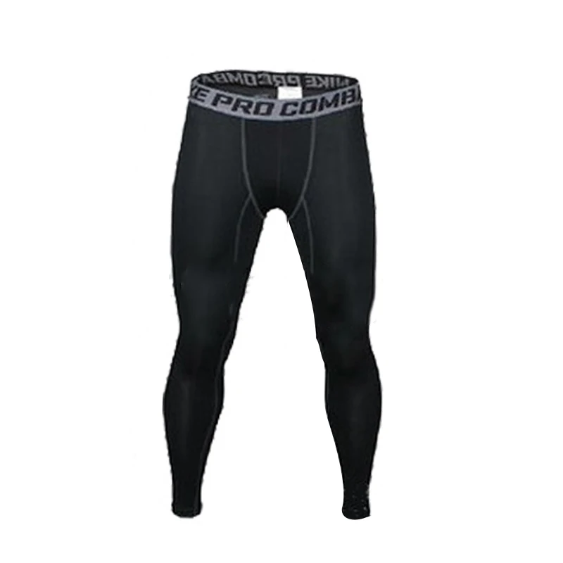 New Men Compression Pants Gym Fitness Sports Running Leggings Tights Quick-drying Fit Training Jogging Pants LMH66