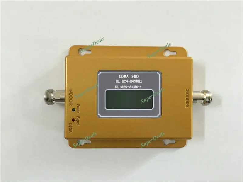 LCD عرض 70dB مكاسب 850 ميجا هرتز LTE الهاتف المحمول إشارة معززة مكرر CDMA 850 الخلوية إشارة مكبر للصوت Repetidor هوائي