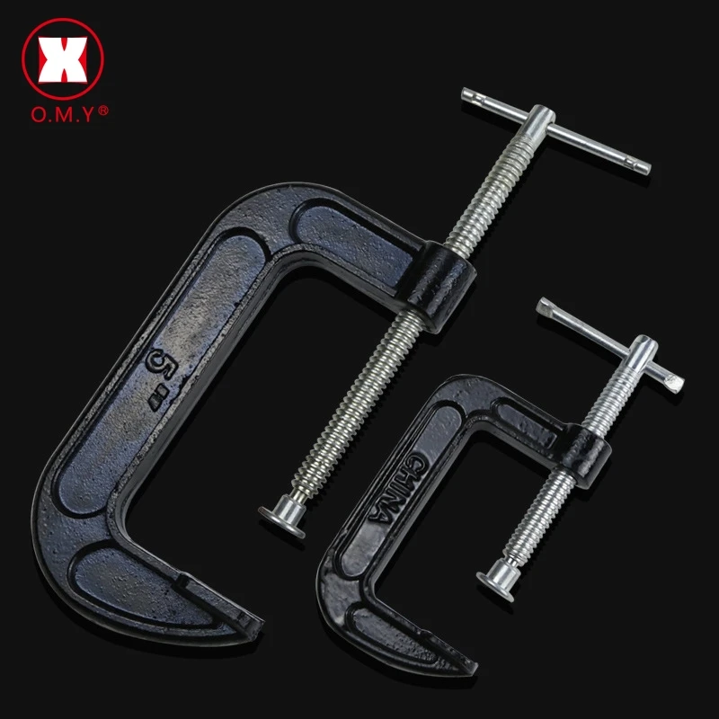 2 12 Inch Heavy Duty G clamps for woodworking F Clip G clamp tool