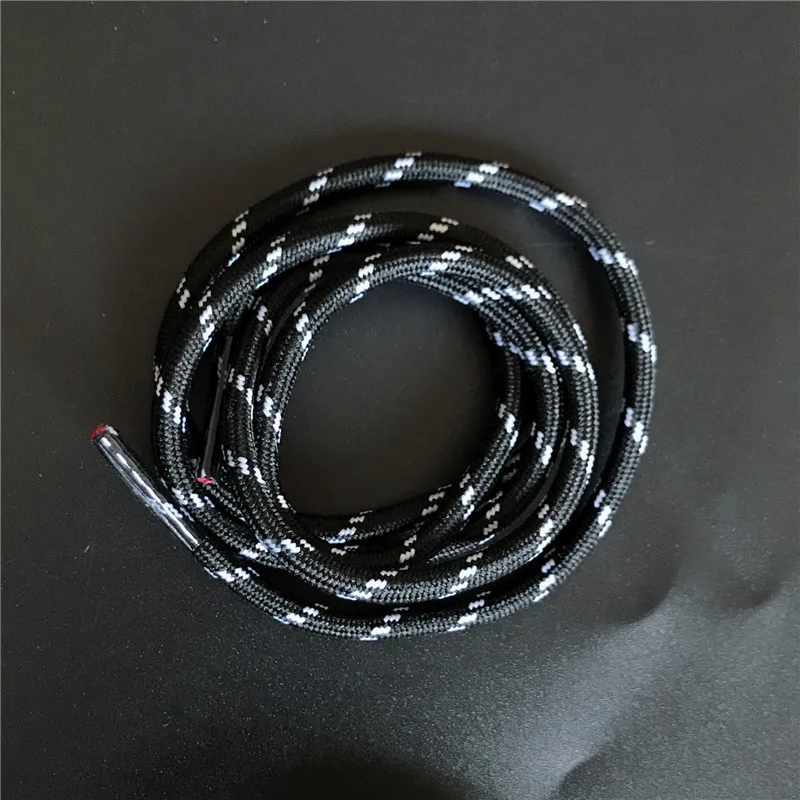 1 Pair Men Outdoor Sport Casual Multicolor Bumps Round Shoelace Hiking Slip Rope Shoes Laces Sneakers Shoelaces Skate Boot Laces