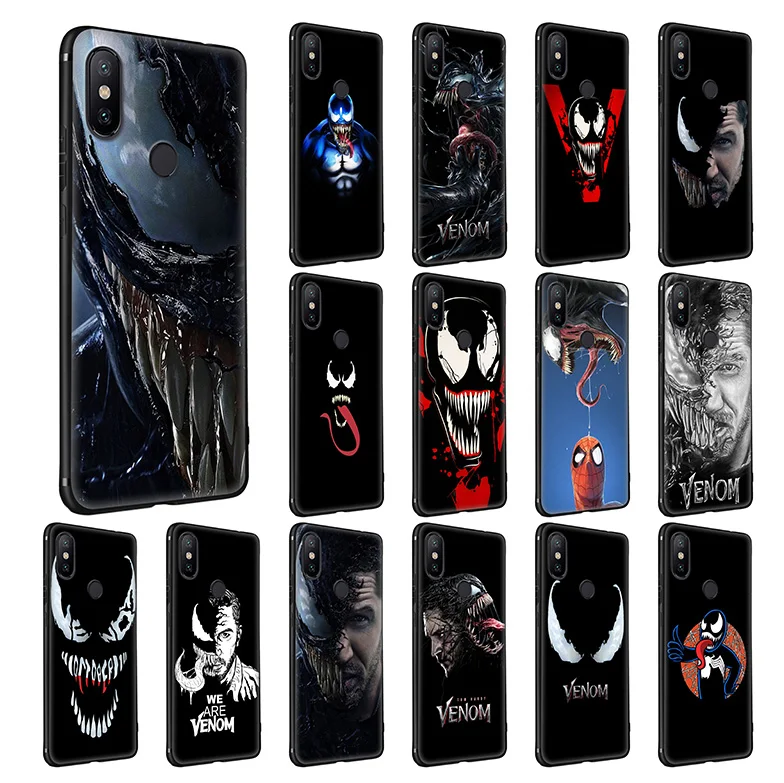 Мягкий силиконовый чехол WEBBEDEPP Venom Movie для Xiaomi Redmi Note 7 6 6A 5 4 4X 4A S2 Plus Pro Lite Go |