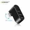 Kebidu 3 Ports USB Hubs USB 2.0 Mini Rotate Splitter Adapter Hub for PC Notebook Laptop  usb 2.0 Splitter ► Photo 1/6