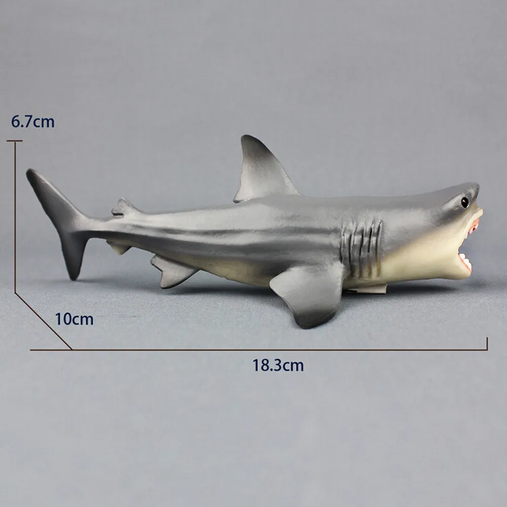 Практичные приколы Megalodon достаринная Акула океанская развивающая фигурка