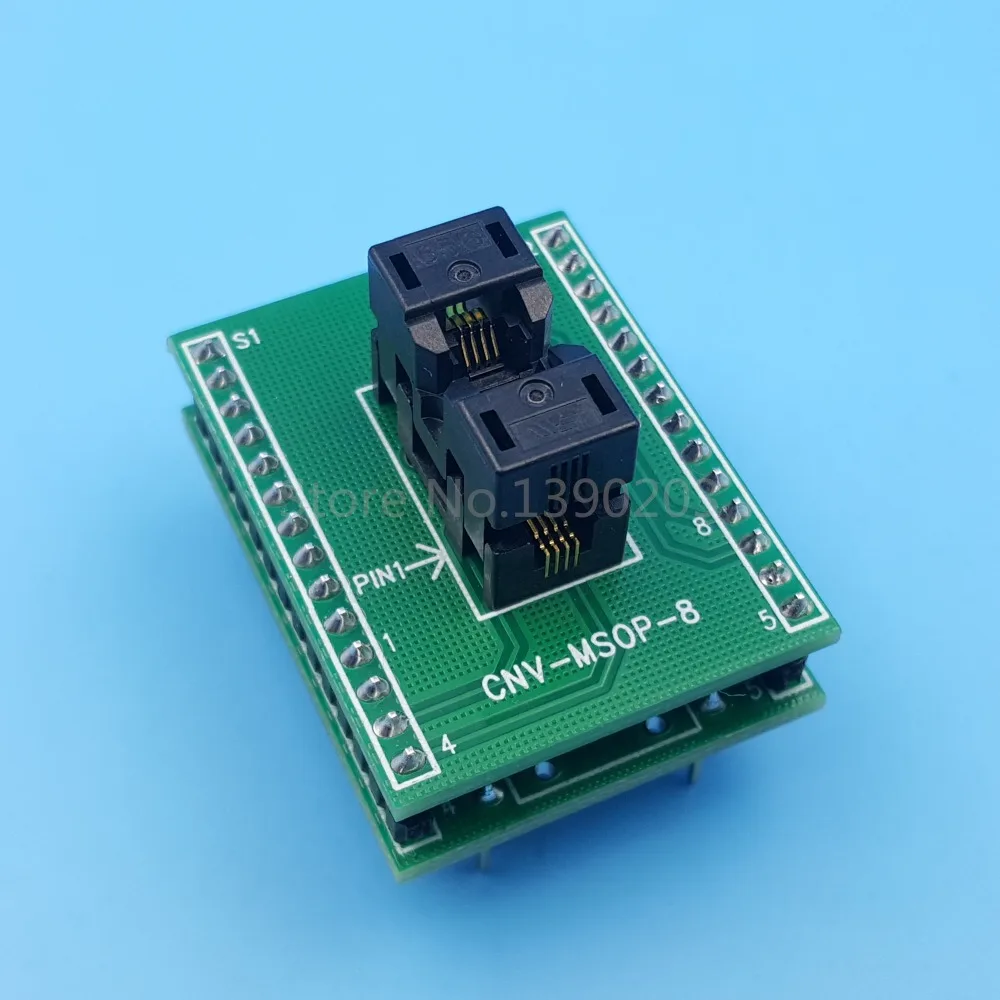 MSOP8 SSOP8 To DIP8 Pitch 0.65mm IC Programming Adapter Test Socket-in ...
