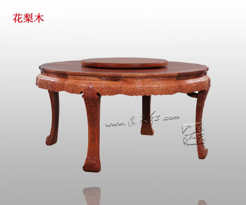 Home Furniture Rosewood Round Dining Table Set Living Room Solid Wood Desk Annatto Armchair Redwood Backed Chair set New Fashion Home Furniture Rosewood Round Dining Table Set Living Room Solid Wood Desk Annatto Armchair Redwood Backed Chair set New Fashion