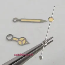 Горячие Парнис детали часов Классический старинный серебряный край Orange Watch руки световой fit miyota 82 движения серии