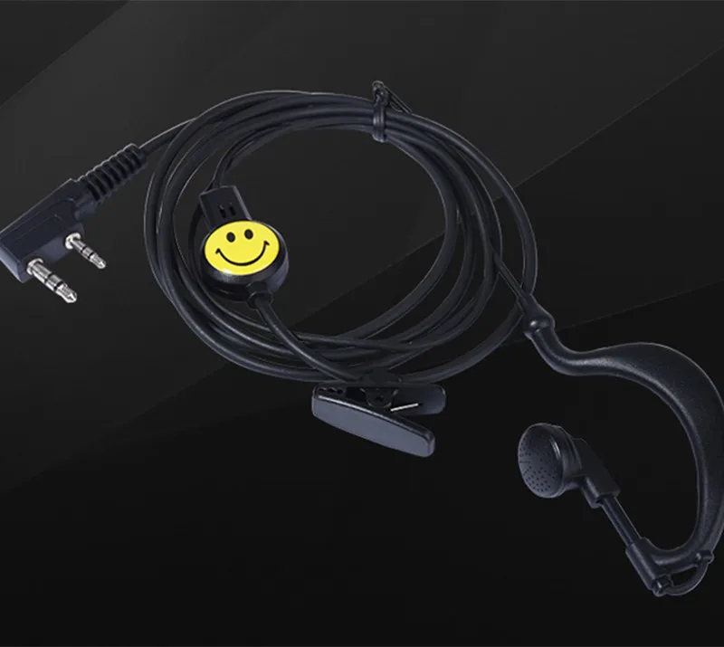 

Walkie Talkie Two Way Radio Air Acoustic Tube PTT Earpiece Transparent Headset Mic Microphone for Moto GP660 Baofeng K Type