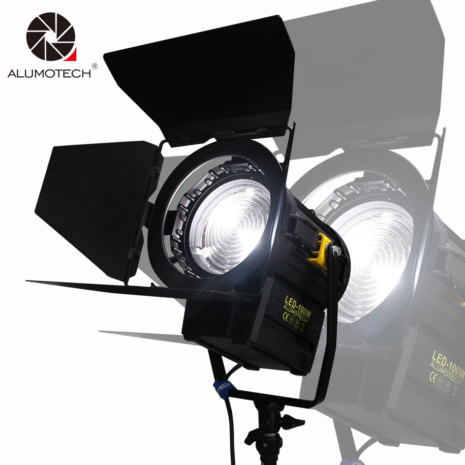 ALUMOTECH дневной свет 100 Вт светодиодный Френеля пятно лампа постоянного свечения