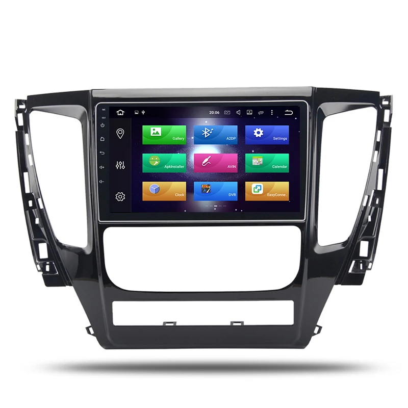 Aoluoya IPS 4 Гб ОЗУ 32 ПЗУ Восьмиядерный Android 8 0 автомобильный DVD GPS плеер для Mitsubishi Pajero
