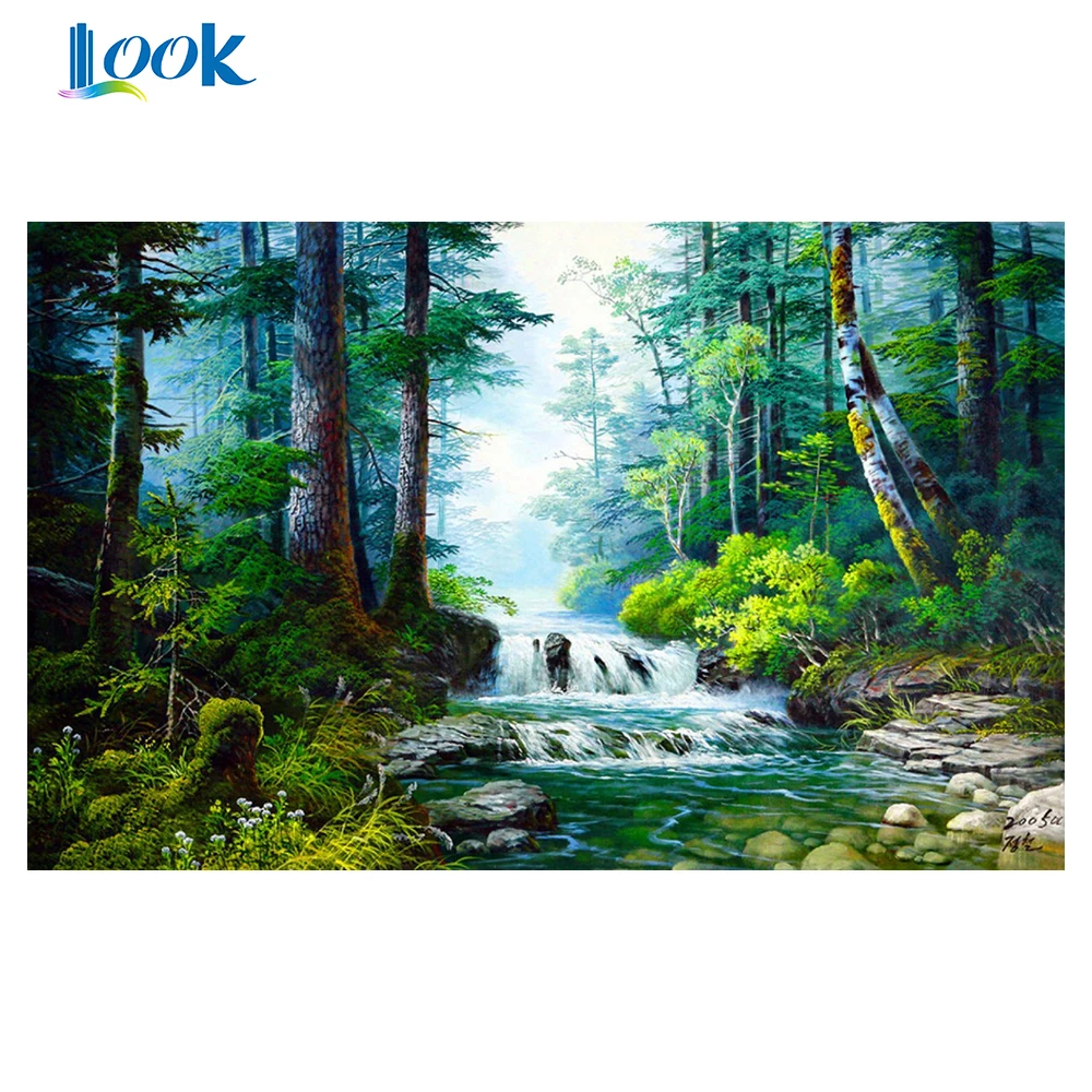 

paintings by numbers on canvas paint by numbers landscape modular pictures abstract painting by numbers wall art for home decor