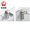KAK-pinces réglables en alliage de Zinc, supports en verre plaqué Support à pince pour étagères en alliage de Chrome ► Photo 2/6
