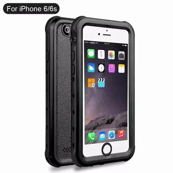 

20pcs/lot Redpepper Waterproof Case For iPhone 6/6S/6 Plus/6S Plus/SE/5S IP68 Diving Underwater PC TPU Cover