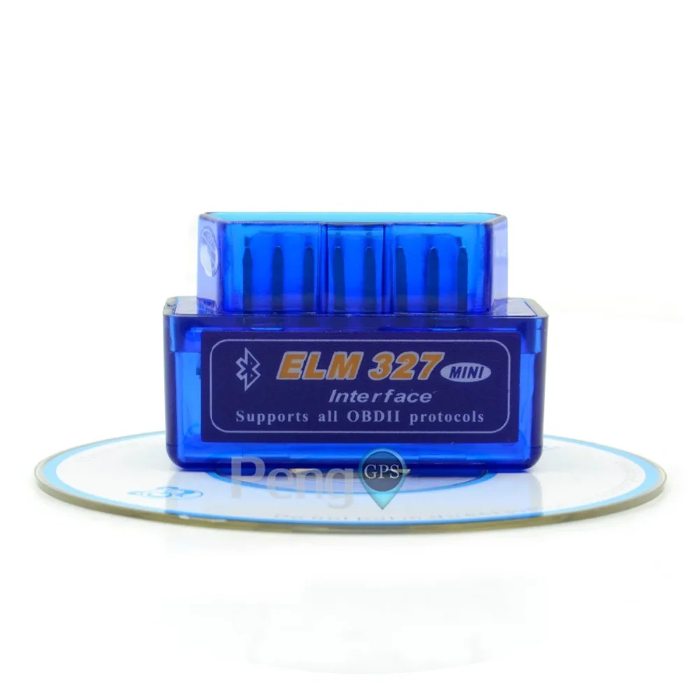 Bluetooth интерфейс OBD 2 Elm 327 OBDII автомобильный диагностический инструмент сканер ELM