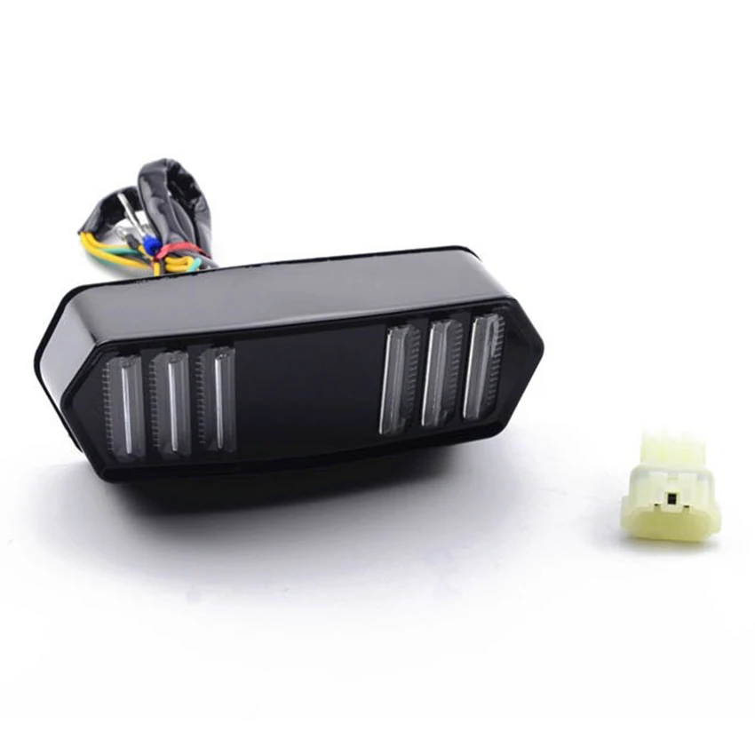3 in 1 Motorcycle LED Brake Tail Light Rear Turn Signal Driving lights Motorcycle modification