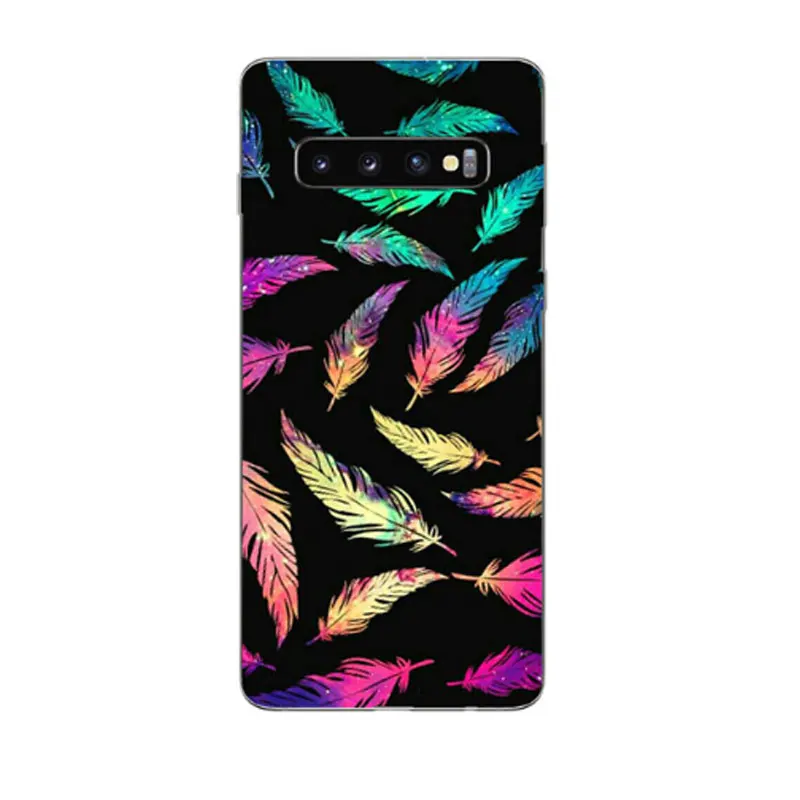 23 Чехол для samsung S10 Plus чехол для телефона S10E, силиконовая Мягкая задняя крышка из ТПУ для samsung Galaxy S10 S10Plus чехол корпус S10 - Цвет: 23