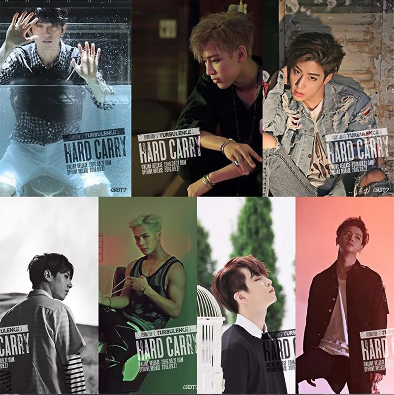Новый KPOP корейский мода GOT7 альбом полёт журнал Жесткий носить турбулентность хлопок толстовки одежда пуловеры кофты