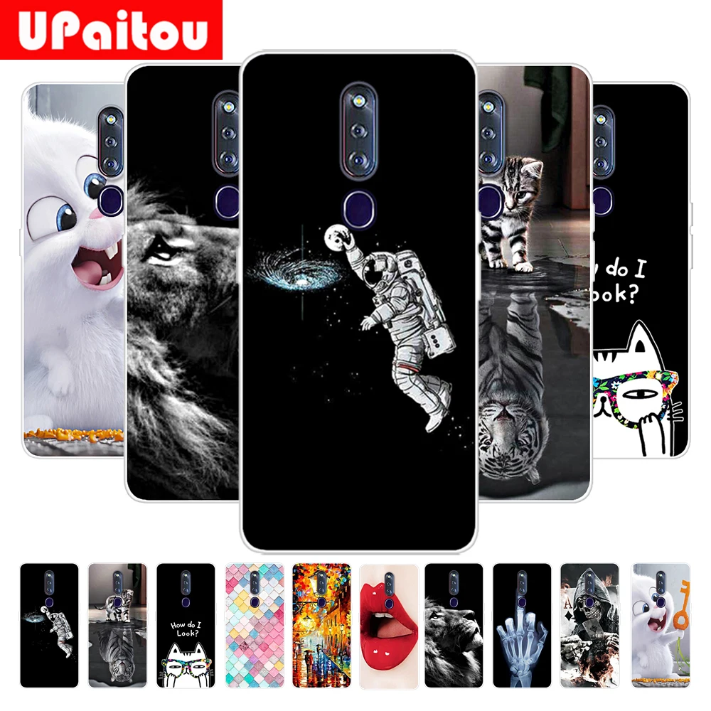 

UPaitou Colorful Painting Case for OPPO F11 Pro Case Soft TPU Ultra Thin Back Cover Phone Case For Oppo F11 Pro Bags