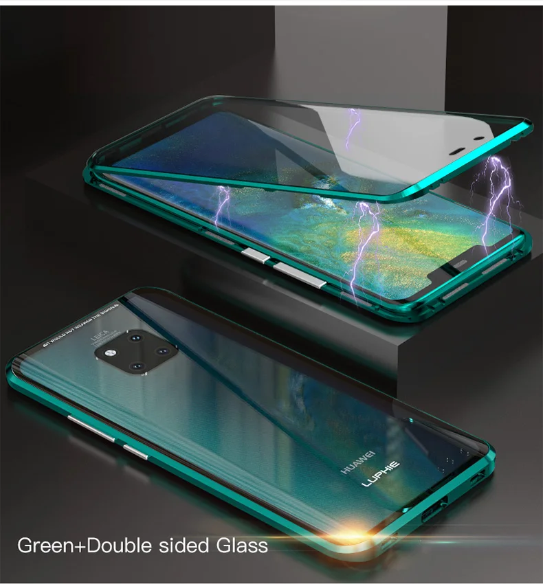 LUPHIE 360 Full Degree Magnetic Case for Huawei Mate20 Pro P30 P30 Pro  (13)