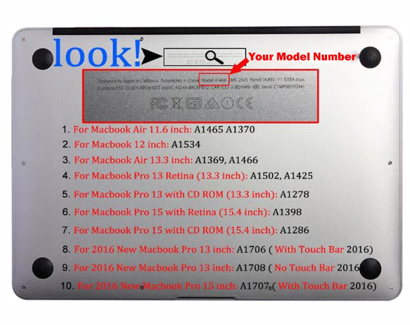 MACBOOK MODELS