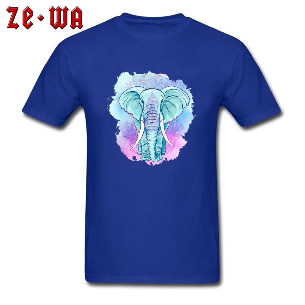 painting sketch201897Y Tops Shirt Faddish Crewneck cosie Short Sleeve Pure Cotton Man T Shirts Design Tee Shirts painting sketch201897Y blue