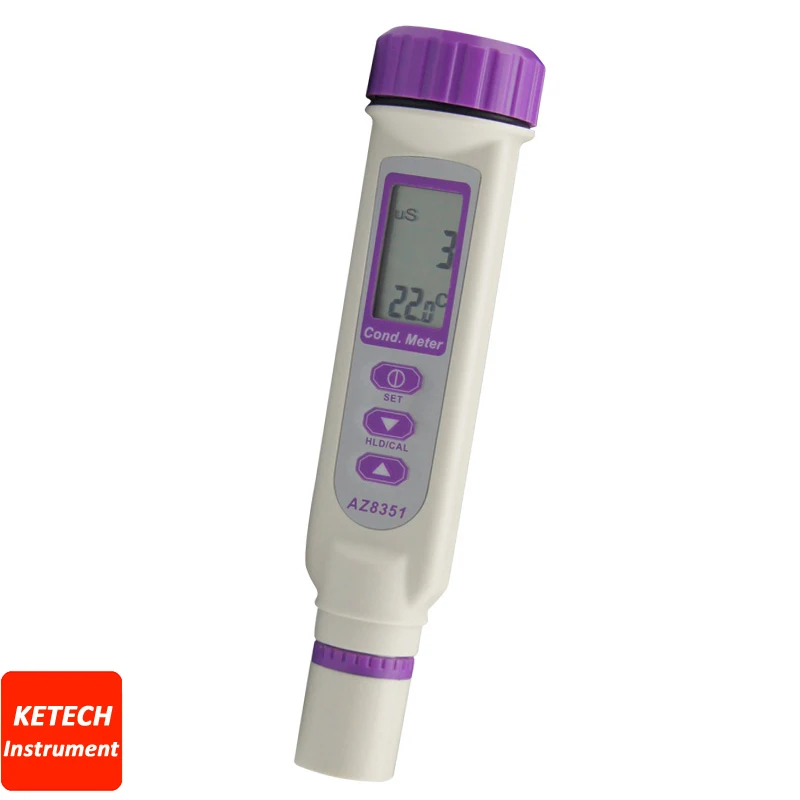 

AZ8351 Dual Display Pen Type Temp Cond Tester