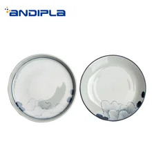 Японский стиль, винтажный, ручная роспись, керамический фарфоровый чайник, поднос, китайский чайный набор кунг-фу, чайник для воды, тарелка для фруктов