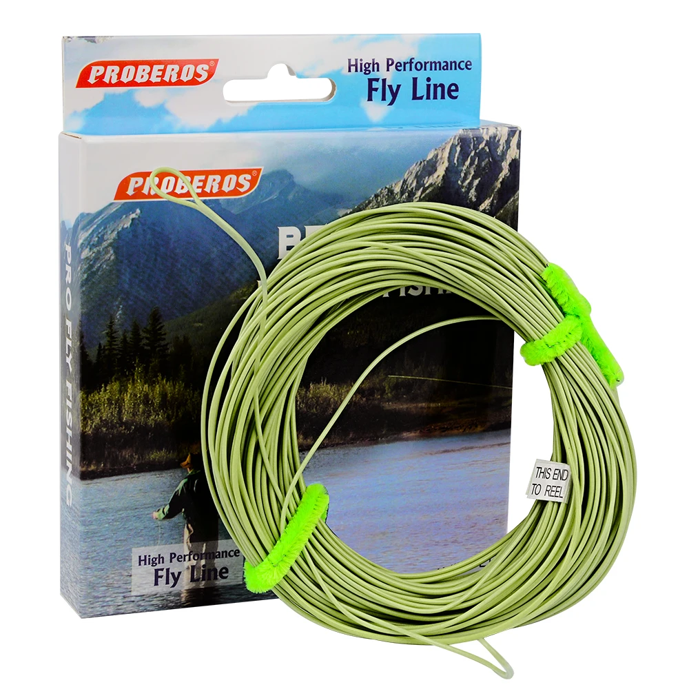 

1pc PRO BEROS Fly Line 4 Color 100FT Weight Forward Floating Fly Fishing Line WF-2F/3F/4F/5F/6F/7F/8F