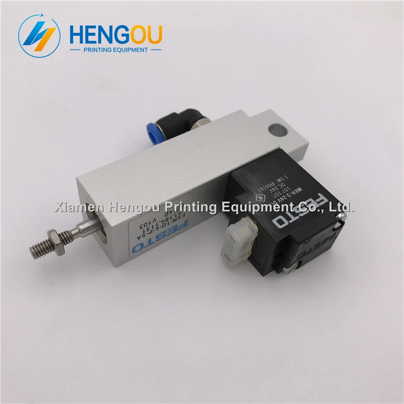 

2 Pieces Free Shipping SM52 SM74 PM74 Solenoid valve 61.184.1131 ESM-10-4-P-SA SM74 Printing Machine Parts