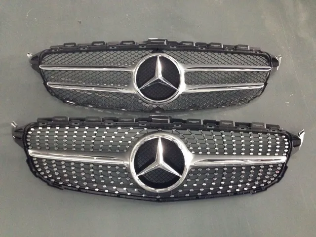 QGQFDEYUNB Kühlergrill - Für Mercedes CLS W219 2004-2007 Frontgrill