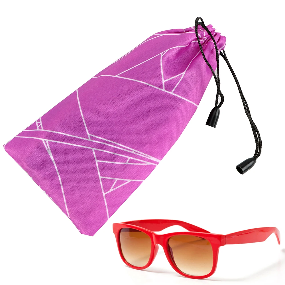 

Universal Car Glasses Bag Soft Cloth eyeglasses pouch Waterproof Dustproof Stowing Tidying Sunglasses Box