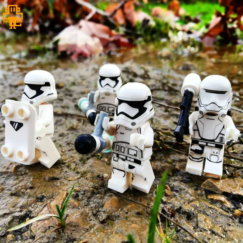 

HOT Star Wars Magic Building Blocks sniper Maul Chewbacca Sidious Compatible Legoing Mini Block Characters Toys for Kid H