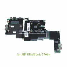 laptop motherboard for HP EliteBook 2760P 649747-001 I5-2540M QM67 GMA HD3000 DDR3