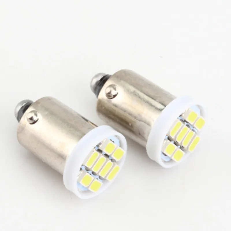 10 шт. Ba9s 44 47 T11 T4W штык AC 6 в/6,3 В 1206 3020 8SMD светодиодный светильник Pinball машина лампа не ореолы/анти мерцание