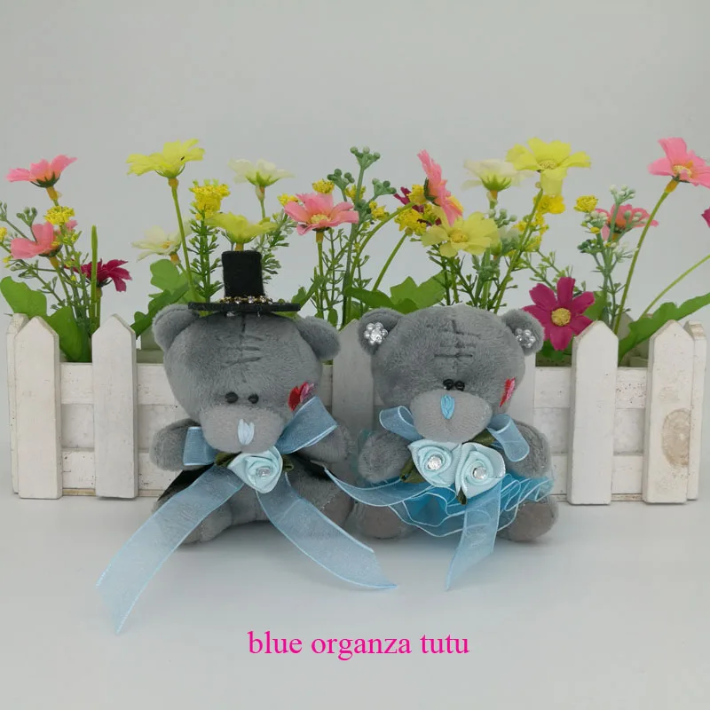 blue organza tutu