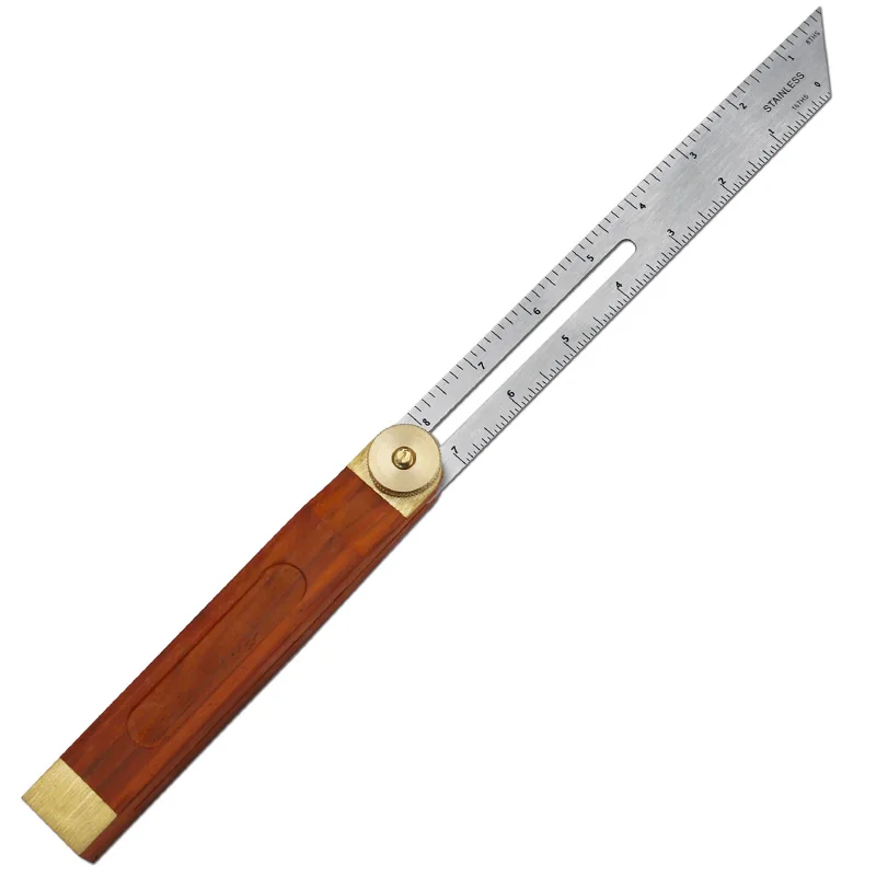 Angle Ruler with Wooden Handle #6
