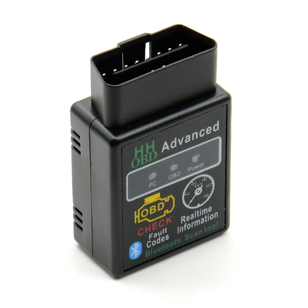 ELM327 HH OBD Blueto Bluetooth OBD2 OBDII CAN BUS проверить двигатель автомобиля Авто диагностический сканер инструмент Интерфейс адаптер для Android ПК