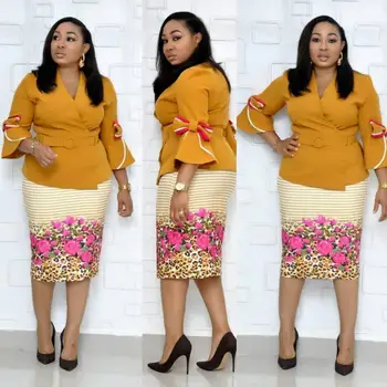 

New style African Women clothing Dashiki fashion Printed stretch Dress size L XL XXL XXXL XL502