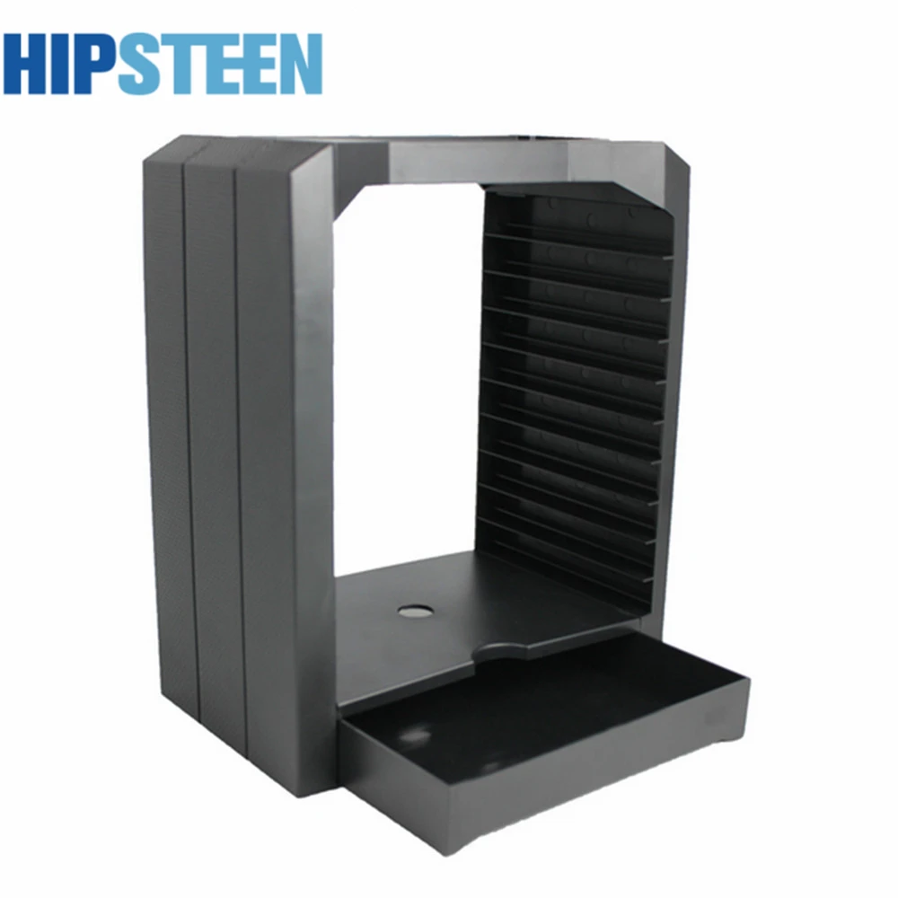 HIPSTEEN Durable PS4 Accessories Organizer Box PS4 Chassis Panel Games