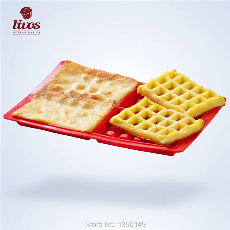 silicone cake mould larger waffles nestle chocolate cookie mold 