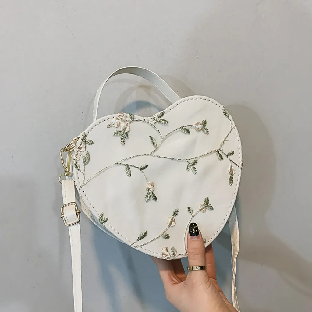 

Woman Bag Fashion Handbag Heart Shaped Wild Messenger Shoulder taschen women bolsa masculina sac femme schoudertas dames 2019