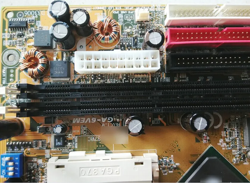 100% оригинальная материнская плата OK 8601T GA 6VEML ISA с 3PCI VGA LPT 1 слот ЦП промышленная