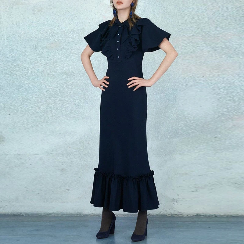2019 Vrouwen Jurk Polyester Effen Zomer Jurk Zanzea Nieuwe vrouwen Super Fee Temper Revers Lantaarn Mouwen Lange Vrouwelijke Party 2019 Vrouwen Jurk Polyester Effen Zomer Jurk Zanzea Nieuwe vrouwen Super Fee Temper Revers Lantaarn Mouwen Lange Vrouwelijke Party